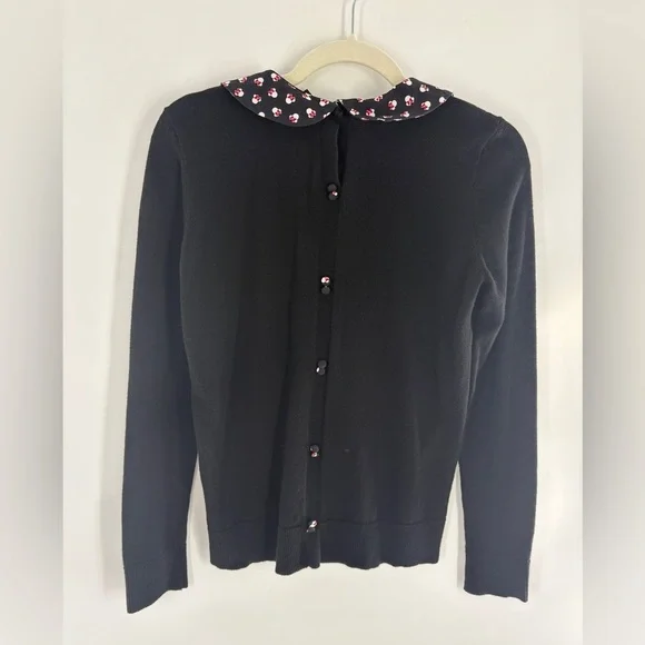 Disney Black Sweater with Collar - Picture 5 of 10
